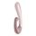 Подвійний смарт вібратор з функцією нагріву Satisfyer Heat Wave Connect App Mauve ніжно-рожевий