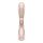 Подвійний смарт вібратор з функцією нагріву Satisfyer Hot Lover, нюдовий