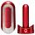 Ексклюзивний набір Мастурбатор з нагріванням FLIP 0(ZERO) RED & WARMER SET