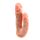 Фалоімітатор подвійний Chisa Ballsy Super Cock Bromeo # 01 на присосці, тілесний