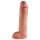 Фаллопротез великий Pipedream King Cock (страпон порожнистий), реалістичний, 28 см