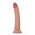 Фалоімітатор подвійної густини на присосці ToyJoy Deluxe Dual 17,5 см, тілесний