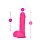 Фалоімітатор реалістичний подвійний щільності Neo Blush, на присосці, рожевий, 20 х 4.5 см