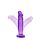 Фалоімітатор реалістичний, на присосці Blush Yours Sweet N фіолетовий, 16.5 х 3.8 см