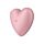 Кліторальний вакуумний вібратор Серце Satisfyer Cutie Heart, рожевий
