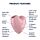 Кліторальний вакуумний вібратор Серце Satisfyer Cutie Heart, рожевий