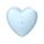 Клиторальный вакуумный вибратор в виде СЕРДЦА Satisfyer Cutie Heart голубой
