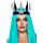 Корона з гострими зубцями Leg Avenu Faux leather spiked crown O/S