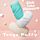 Мастурбатор нереалістичний Tenga Puffy Sugar White, рельєфний, белый