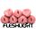 Мастурбатор у колбі з трьома віброкулями Fleshlight Vibro Pink Lady Touch