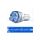 Мастурбатор у колбі з імітацією орального сексу Fleshlight Turbo Core Blue Ice, блакитний