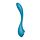 Мультивібратор SATISFYER G-Spot Flex 5+ керування телефоном, блакитний