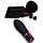 Набір девайсів для ігор Dream Toys Sex Room Vibe Kit, 6 предметів, чорний/рожевий