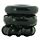 Набір ерекційних кілець NS Novelties Renegade Dyno Cock Rings, чорні, 3 шт