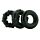 Набір ерекційних кілець NS Novelties Renegade Dyno Cock Rings, чорні, 3 шт