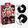 Наручники металеві You2Toys Bigger Furry Handcuffs із чорним хутром