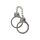 Наручники з камінням Diamond Wrist Cuffs Silver Taboom