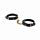 Наручники з екошкіри Bijoux Indiscrets Maze – Thin Handcuffs Black