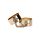 Наручники Slave Wrist Cuffs TABOOM, металеві, золотисті