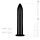 Великий фалоімітатор All Black AB06 чорний, 20 см