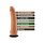 Реалістичний фалоімітатор, LOCK ON HEXANITE DILDO WITH
