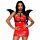 Портупєя зі штучної шкіри з крилами кажана Leg Avenue Bat wing body harness O/S