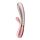 Подвійний смарт вібратор з функцією нагріву Satisfyer Hot Lover рожевий