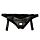 Трусики для страпону Universal Love Rider Platinum Harness, шкірозамінник, чорні