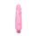 Вібромасажер з яскраво вираженою головкою Chisa Hi-Rubber Dildo на батарейках, рожевий