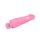 Вібромасажер з яскраво вираженою головкою Chisa Hi-Rubber Dildo на батарейках, рожевий