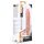 Вібратор реалістичний Blush DR. SKIN Dr.David 21,5 см тілесний