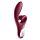 Вібратор кролик з трьома потужними двигунами Satisfyer Touch me для стимуляції клітора та статевих губ