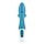 Вібратор кролик Satisfyer Embrace Me з потрійним відростком для стимуляції клітора, блакитний