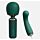 Вібратор-мікрофон Qingnan No.5 Powerful Mini Wand Massager, зелений
