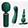 Вібратор-мікрофон Qingnan No.5 Powerful Mini Wand Massager, зелений