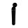 Вібратор-мікрофон універсальний Satisfyer Planet Wand-er для стимуляції всього тіла, чорний