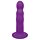 Вібратор рельєфний Adrien Lastic Hitsens 3 на присосці, фіолетовий